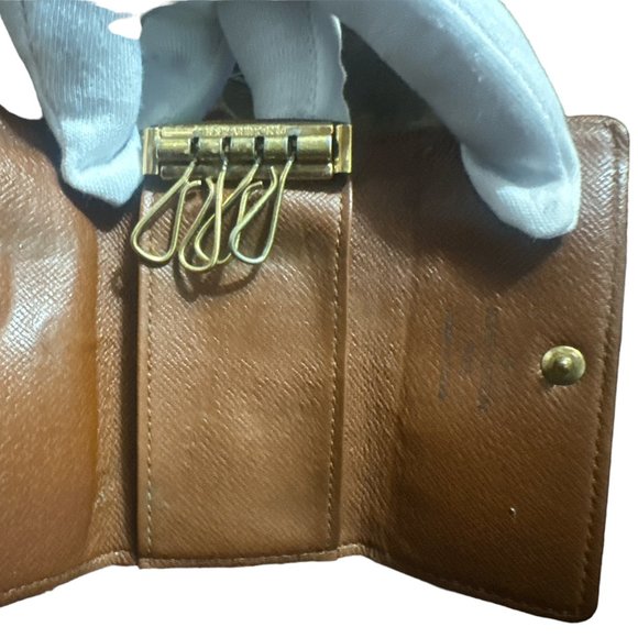 LOUIS VUITTON Multicles 4 Hooks Key Case Monogram Brown - Picture 9 of 9